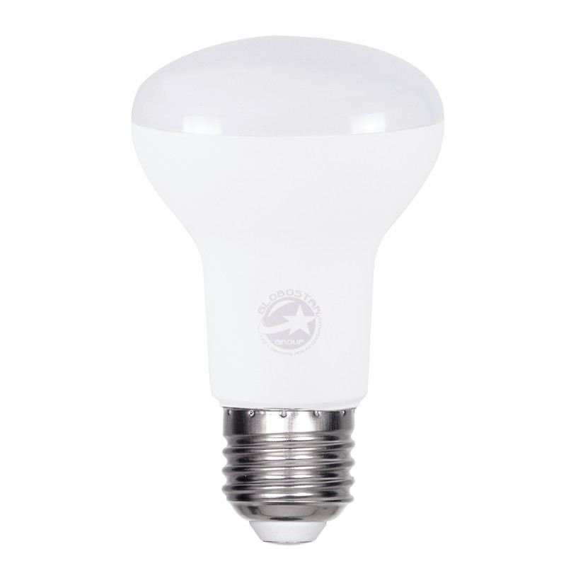 GloboStar® 60078 Λάμπα LED E27 R63 Σποτ 10W 1000lm 120° AC 220-240V IP20 Φ6.3 x Υ10.4cm Ψυχρό Λευκό 6000K - 3 Years Warranty