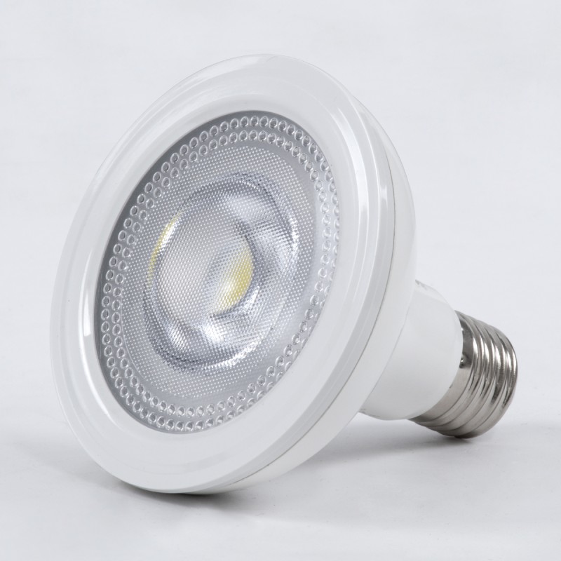 GloboStar® 60087 Λάμπα LED E27 PAR30 Σποτ 15W 1500lm 12° AC 220-240V IP20 Φ9.5 x Υ9.5cm Ψυχρό Λευκό 6000K - 3 Χρόνια Εγγύηση