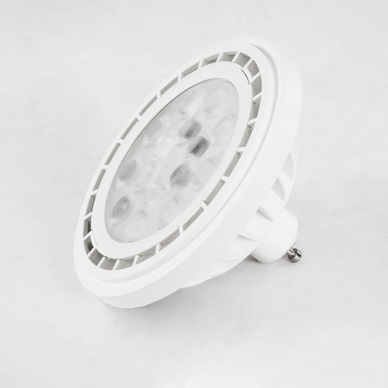 GloboStar® 60134 Σποτ LED GU10 AR111 15W 1410lm 12° AC 220-240V IP20 Φ11 x Υ6.6cm Θερμό Λευκό 2700K Dimmable - 3 Χρόνια Εγγύηση