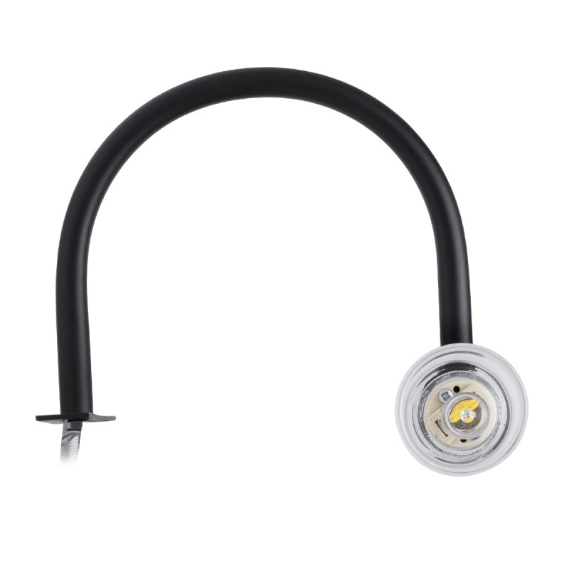 GloboStar® FLORA 60412 Μοντέρνο Φωτιστικό Τοίχου - Απλίκα Καθρέπτη Μπάνιου - Πίνακα 2 x G9 270° AC 220-240V IP44 Μ31 x Π13 x Υ12cm - Μαύρο - 5 Χρόνια Εγγύηση