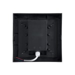 GLOBOSTAR® MAJESTIC 60775 Φωτιστικό Τοίχου - Απλίκα Εσωτερικού/Εξωτερικού Χώρου LED 10W 1050lm 120° AC175-265V Αδιάβροχο IP65 - Πλαστικό Σώμα - Φυσικό λευκό 4500K - Μ17 x Π17 x Υ9cm - Λευκό - Bridgelux Chip - 3 Χρόνια Εγγύηση