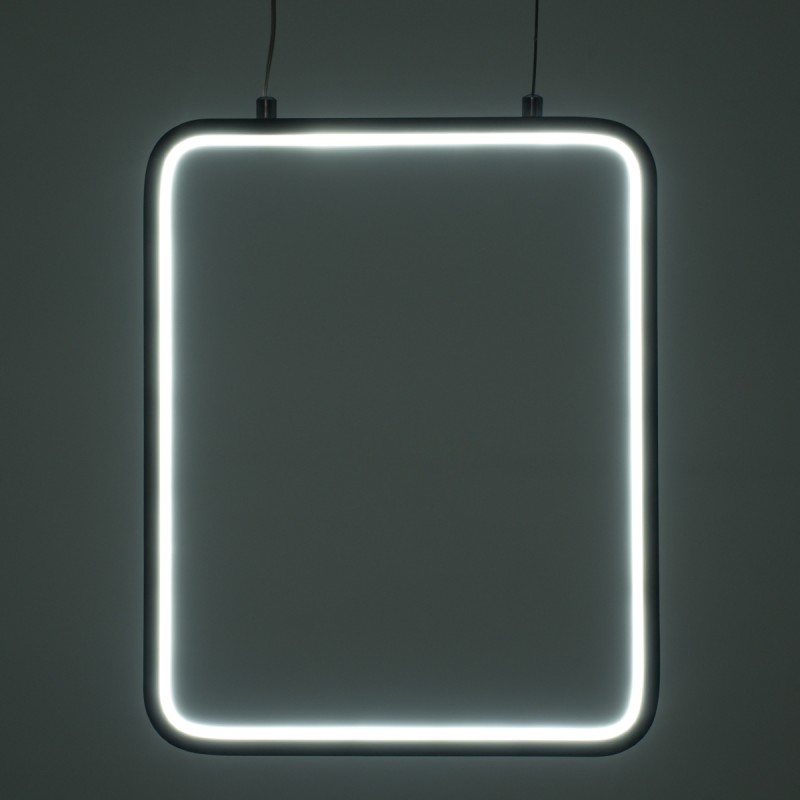 GloboStar® NEROBA 61305 Κρεμαστό Φωτιστικό Οροφής Linear Design LED CCT 18W 1980lm 360° AC 220-240V - Εναλλαγή Φωτισμού μέσω Διακόπτη On/Off All In One Ψυχρό 6000k+Φυσικό 4500k+Θερμό 2700k Μ29 x Π2 x Υ36cm - Χρυσό Βούρτσας - 3 Years Warranty