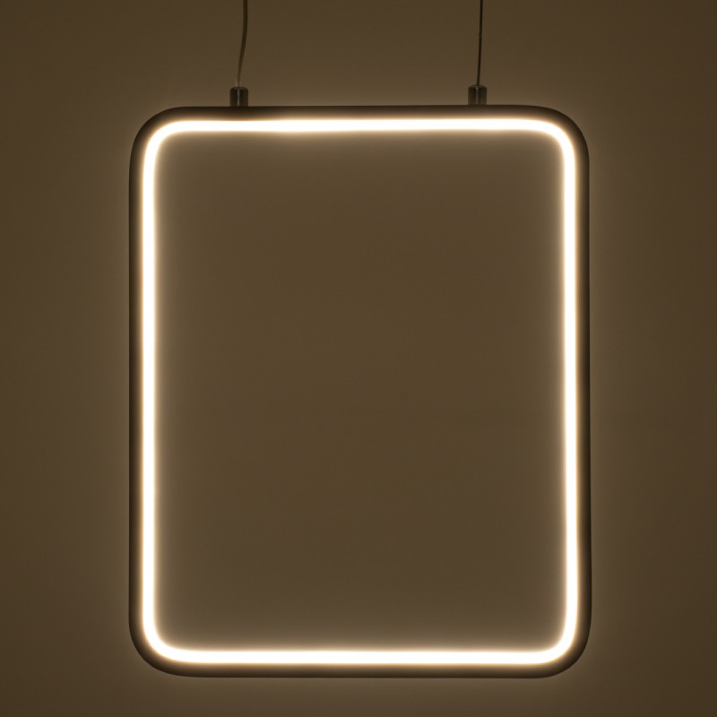 GloboStar® NEROBA 61305 Κρεμαστό Φωτιστικό Οροφής Linear Design LED CCT 18W 1980lm 360° AC 220-240V - Εναλλαγή Φωτισμού μέσω Διακόπτη On/Off All In One Ψυχρό 6000k+Φυσικό 4500k+Θερμό 2700k Μ29 x Π2 x Υ36cm - Χρυσό Βούρτσας - 3 Years Warranty