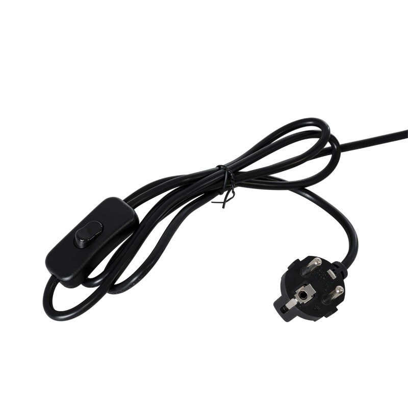 GloboStar® URANUS-S 61451 Μοντέρνο Επιτραπέζιο Φωτιστικό Πορτατίφ Δίφωτο 2 x E27 AC220-240V IP20 - Φ25 x Υ39cm - Χρυσό Πλατίνα Μεταλλικό Καμπάνα με Διακόπτη On/Off - 5 Χρόνια Εγγύηση