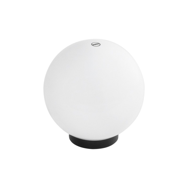 GLOBOSTAR® AGROS 61594 Φωτιστικό Κήπου με Ντουί 1 x E27 AC 220-240V Αδιάβροχο IP65 - Λευκό & Μάυρο - Μ20 x Π20 x Υ22cm