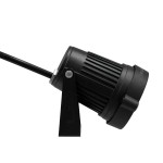 GloboStar® 75586 Προβολάκι Κήπου Καρφωτό - Δαπέδου Bridgelux COB LED 10W 1000lm 35° DC 24V Αδιάβροχο IP67 Ultra Πράσινο Dimmable