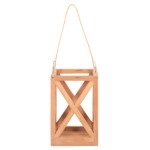 ΕΠΙΤΡΑΠΕΖΙΟ ΔΙΑΚΟΣΜΗΤΙΚΟ ΦΑΝΑΡΙ ΓΙΑ ΚΕΡΙ FENT HM4581 ΞΥΛΟ TEAK ΦΥΣΙΚΟ 20x20x30-58Υεκ.