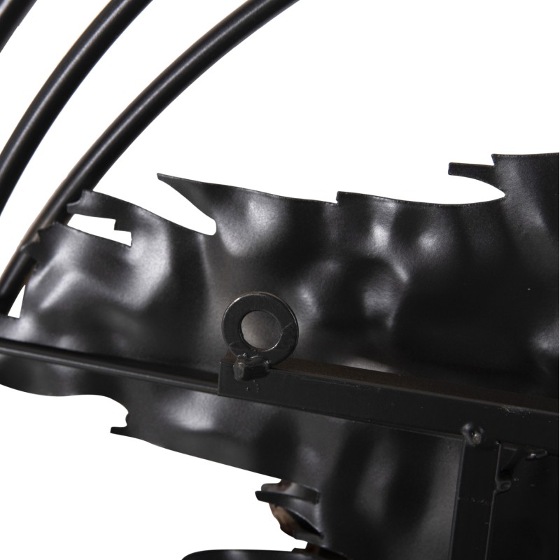 ΔΙΑΚΟΣΜΗΤΙΚΟ ΤΟΙΧΟΥ HM4196 ΜΕΤΑΛΛΟ ΣΕ ΜΑΥΡΟ-ΑΝΘΡΑΚΙ-ΧΡΥΣΟ 144x63,5Υ εκ.