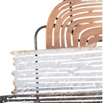 ΔΙΑΚΟΣΜΗΤΙΚΟ ΤΟΙΧΟΥ HM4206 ΜΕΤΑΛΛΟ ΣΕ ΔΙΑΦΟΡΑ ΧΡΩΜΑΤΑ 58x4x109εκ.