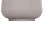 ΔΙΑΚΟΣΜΗΤΙΚΟ ΒΑΖΟ ΔΑΠΕΔΟΥ LINTER HM4662.03L FIBER CEMENT ΓΚΡΙ--ΞΥΛΟ ΤΕΑΚ Φ41x47Υ