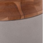 ΔΙΑΚΟΣΜΗΤΙΚΟ ΒΑΖΟ ΔΑΠΕΔΟΥ LINTER HM4662.03L FIBER CEMENT ΓΚΡΙ--ΞΥΛΟ ΤΕΑΚ Φ41x47Υ