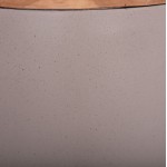 ΔΙΑΚΟΣΜΗΤΙΚΟ ΒΑΖΟ ΔΑΠΕΔΟΥ LINTER HM4662.05S FIBER CEMENT ΓΚΡΙ ΜΑΤ--ΞΥΛΟ ΤΕΑΚ Φ34x60Υεκ