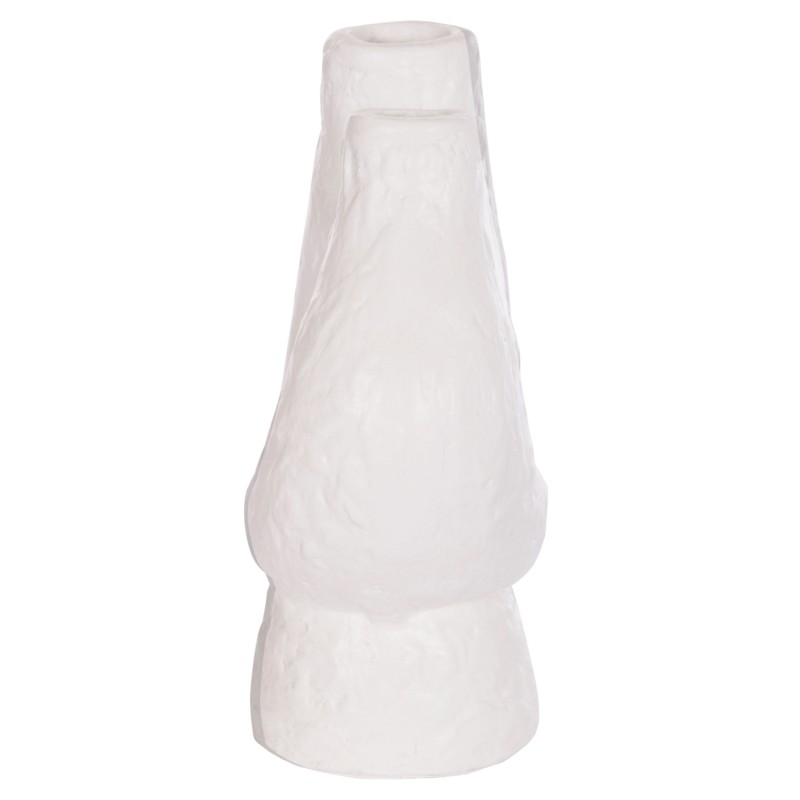 ΕΠΙΤΡΑΠΕΖΙΟ ΔΙΑΚΟΣΜΗΤΙΚΟ ΒΑΖΟ NAMENTIS HM4665.02S ΛΕΥΚΗ ΤΕΡΑΚΟΤΑ--26x15x32.5Υεκ