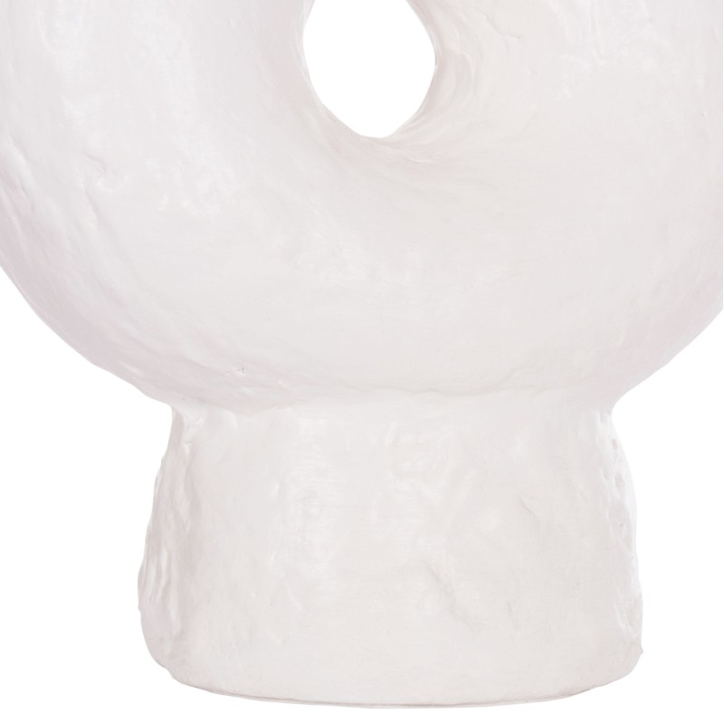 ΕΠΙΤΡΑΠΕΖΙΟ ΔΙΑΚΟΣΜΗΤΙΚΟ ΒΑΖΟ NAMENTIS HM4665.02S ΛΕΥΚΗ ΤΕΡΑΚΟΤΑ--26x15x32.5Υεκ