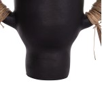 ΕΠΙΤΡΑΠΕΖΙΟ ΔΙΑΚΟΣΜΗΤΙΚΟ ΒΑΖΟ ALICA HM4668.01S ΜΑΥΡΗ ΤΕΡΑΚΟΤΑ & GRASS--55x19x34Υεκ