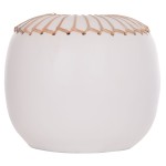 ΕΠΙΤΡΑΠΕΖΙΟ ΔΙΑΚΟΣΜΗΤΙΚΟ ΒΑΖΟ LENNOX HM4675.02L TΕΡΑΚΟΤΑ ΣΕ ΛΕΥΚΟ--Φ22x20Υεκ.