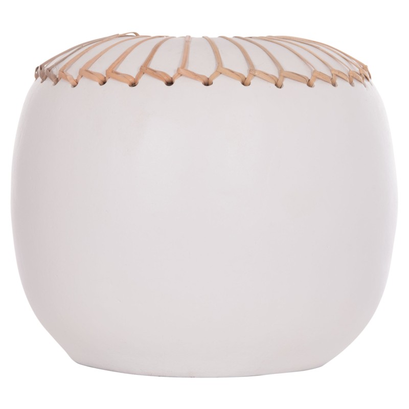 ΕΠΙΤΡΑΠΕΖΙΟ ΔΙΑΚΟΣΜΗΤΙΚΟ ΒΑΖΟ LENNOX HM4675.02L TΕΡΑΚΟΤΑ ΣΕ ΛΕΥΚΟ--Φ22x20Υεκ.