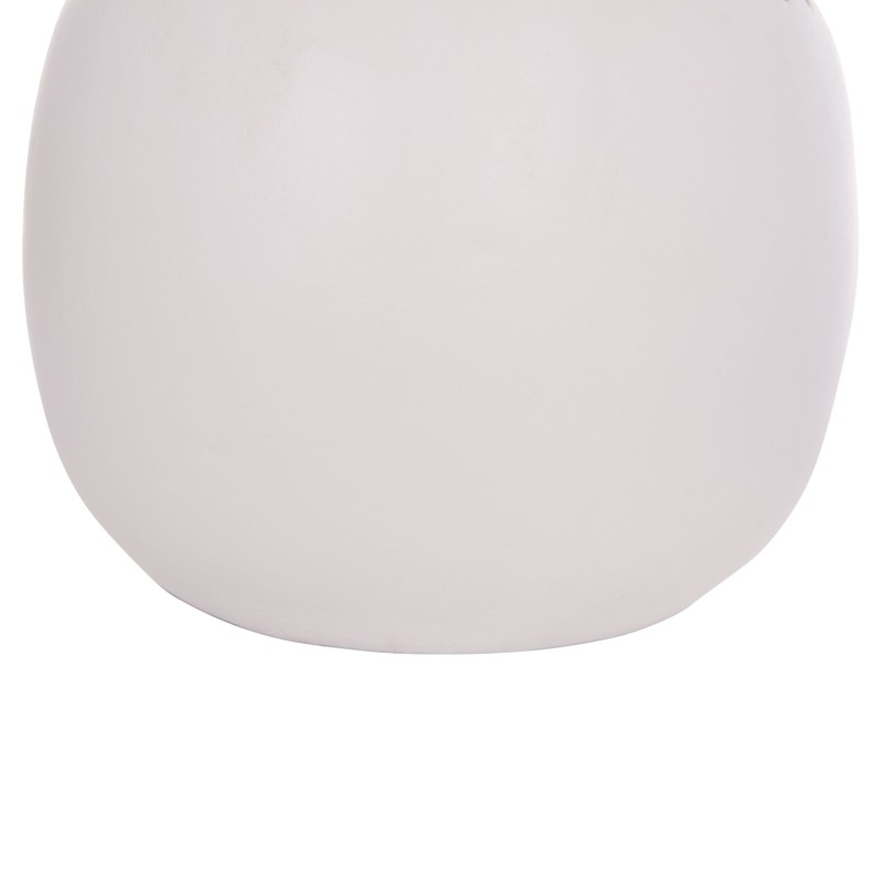 ΕΠΙΤΡΑΠΕΖΙΟ ΔΙΑΚΟΣΜΗΤΙΚΟ ΒΑΖΟ LENNOX HM4675.02L TΕΡΑΚΟΤΑ ΣΕ ΛΕΥΚΟ--Φ22x20Υεκ.