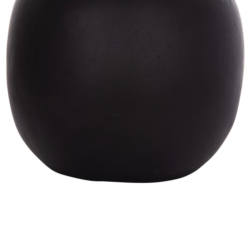 ΕΠΙΤΡΑΠΕΖΙΟ ΔΙΑΚΟΣΜΗΤΙΚΟ ΒΑΖΟ LENNOX HM4675.01L TΕΡΑΚΟΤΑ ΣΕ ΜΑΥΡΟ--Φ22x20Υεκ.