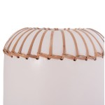 ΕΠΙΤΡΑΠΕΖΙΟ ΔΙΑΚΟΣΜΗΤΙΚΟ ΒΑΖΟ LENNOX HM4675.02S TΕΡΑΚΟΤΑ ΣΕ ΛΕΥΚΟ--Φ18x33Υεκ.