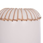 ΕΠΙΤΡΑΠΕΖΙΟ ΔΙΑΚΟΣΜΗΤΙΚΟ ΒΑΖΟ LENNOX HM4675.02S TΕΡΑΚΟΤΑ ΣΕ ΛΕΥΚΟ--Φ18x33Υεκ.