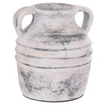 ΔΙΑΚΟΣΜΗΤΙΚΟ ΕΠΙΤΡΑΠΕΖΙΟ ΒΑΖΟ VERMO HM4398 ΤΕΡΑΚΟΤΑ ΣΕ ΑΝΟΙΧΤΟ ΓΚΡΙ Φ21x22Υεκ.