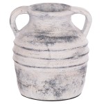 ΔΙΑΚΟΣΜΗΤΙΚΟ ΕΠΙΤΡΑΠΕΖΙΟ ΒΑΖΟ VERMO HM4398 ΤΕΡΑΚΟΤΑ ΣΕ ΑΝΟΙΧΤΟ ΓΚΡΙ Φ21x22Υεκ.