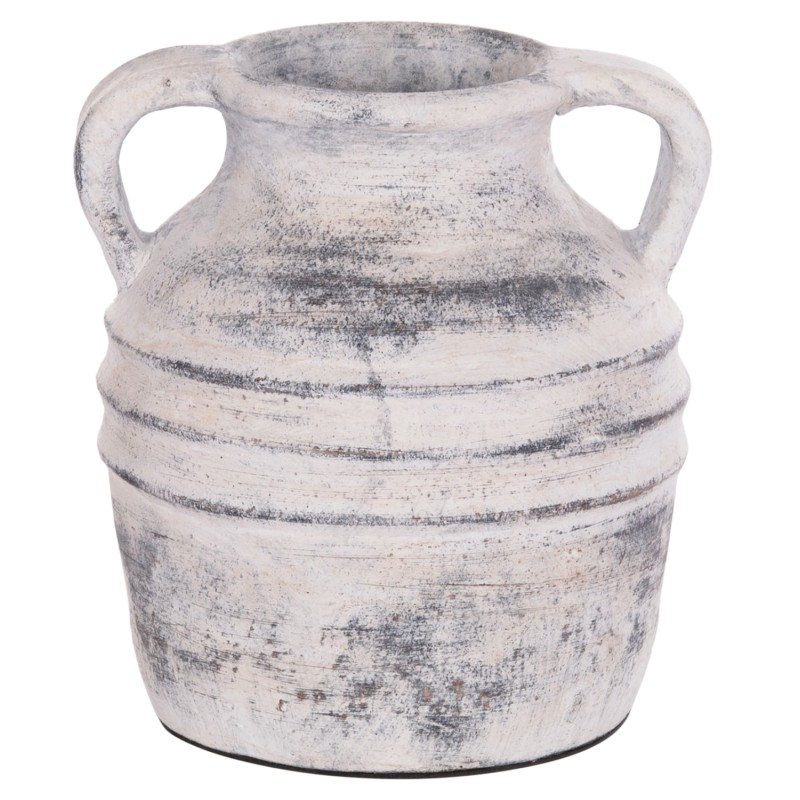 ΔΙΑΚΟΣΜΗΤΙΚΟ ΕΠΙΤΡΑΠΕΖΙΟ ΒΑΖΟ VERMO HM4398 ΤΕΡΑΚΟΤΑ ΣΕ ΑΝΟΙΧΤΟ ΓΚΡΙ Φ21x22Υεκ.