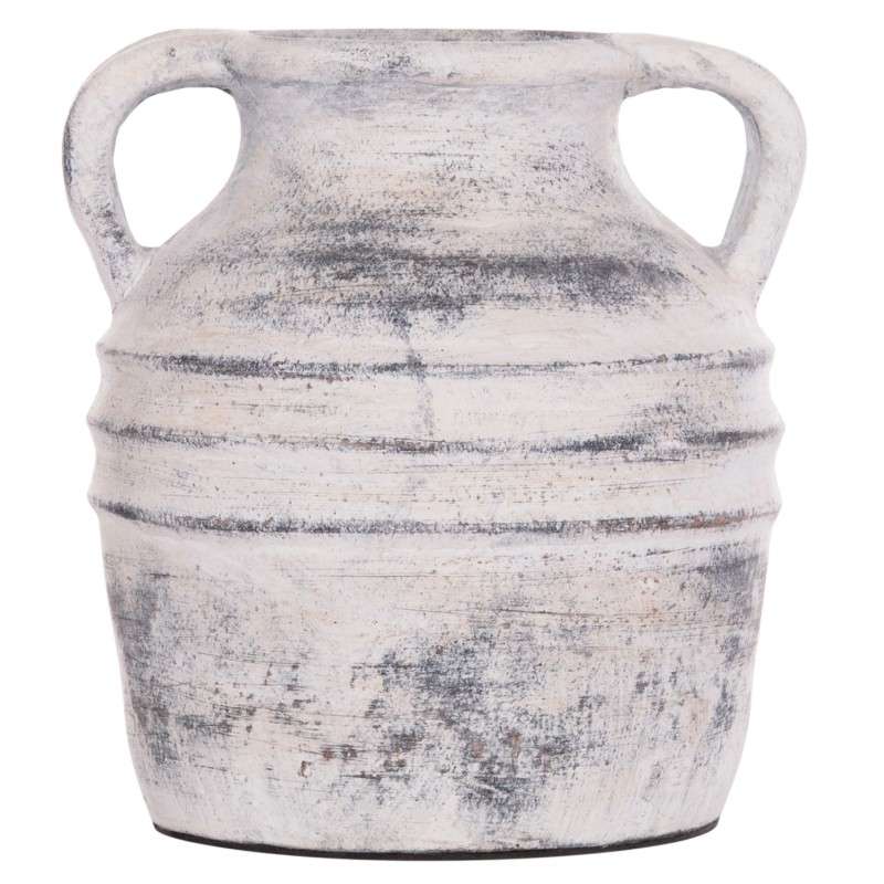 ΔΙΑΚΟΣΜΗΤΙΚΟ ΕΠΙΤΡΑΠΕΖΙΟ ΒΑΖΟ VERMO HM4398 ΤΕΡΑΚΟΤΑ ΣΕ ΑΝΟΙΧΤΟ ΓΚΡΙ Φ21x22Υεκ.