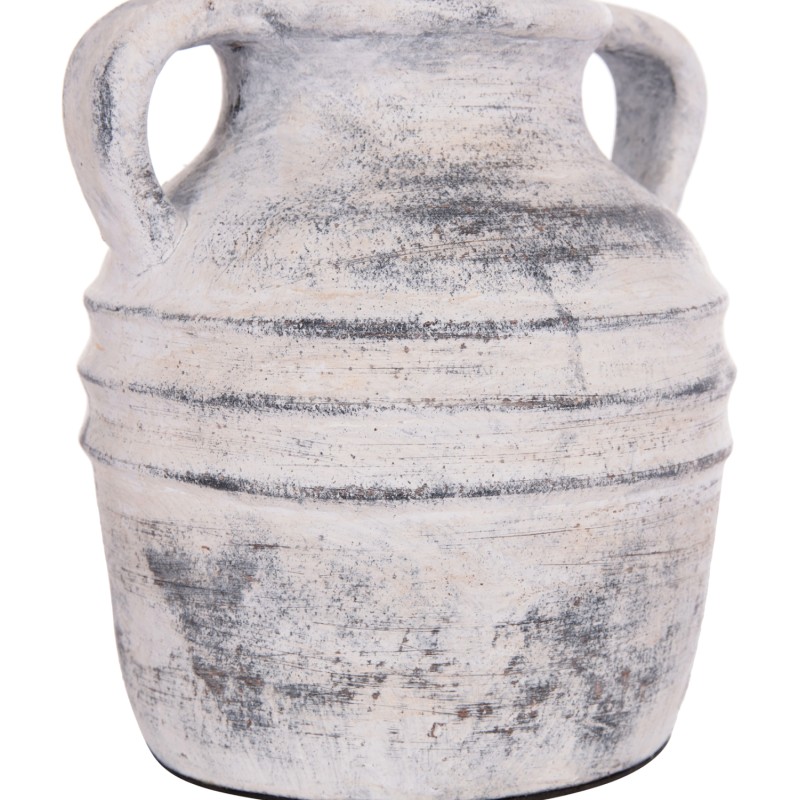 ΔΙΑΚΟΣΜΗΤΙΚΟ ΕΠΙΤΡΑΠΕΖΙΟ ΒΑΖΟ VERMO HM4398 ΤΕΡΑΚΟΤΑ ΣΕ ΑΝΟΙΧΤΟ ΓΚΡΙ Φ21x22Υεκ.