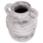 ΔΙΑΚΟΣΜΗΤΙΚΟ ΕΠΙΤΡΑΠΕΖΙΟ ΒΑΖΟ VERMO HM4398 ΤΕΡΑΚΟΤΑ ΣΕ ΑΝΟΙΧΤΟ ΓΚΡΙ Φ21x22Υεκ.