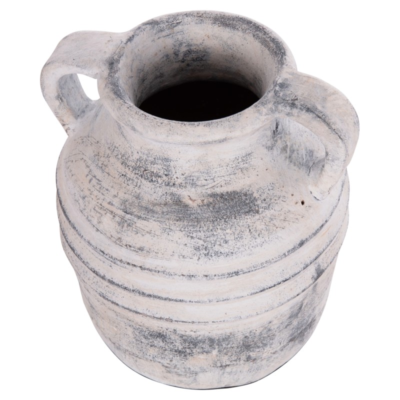 ΔΙΑΚΟΣΜΗΤΙΚΟ ΕΠΙΤΡΑΠΕΖΙΟ ΒΑΖΟ VERMO HM4398 ΤΕΡΑΚΟΤΑ ΣΕ ΑΝΟΙΧΤΟ ΓΚΡΙ Φ21x22Υεκ.