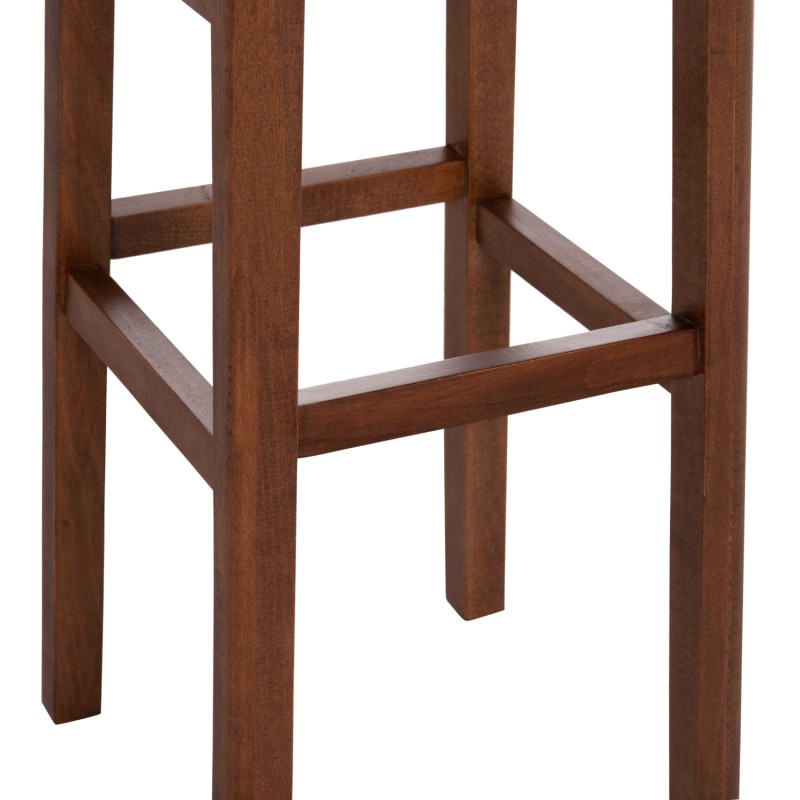 ΣΚΑΜΠO ΚΑΦΕΝΕΙΟΥ ΚΑΦΕ ΜΕ PU ΜΑΥΡΟ ΤΕΤΡΑΓΩΝΟ HM8069 30x34x82Υ εκ.