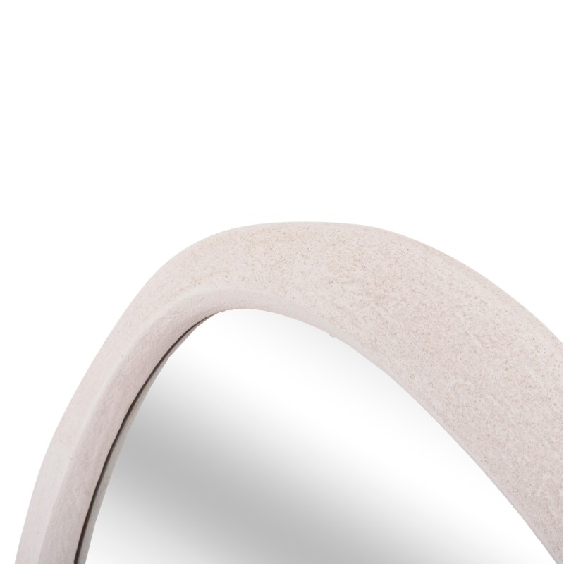 ΚΑΘΡΕΠΤΗΣ ΤΟΙΧΟΥ ΟΒΑΛ ΣΕΙΡΑ SANTORINI HM4513 MDF ΣΕ ΥΠΟΛΕΥΚΟ 90x3,2x60Υεκ