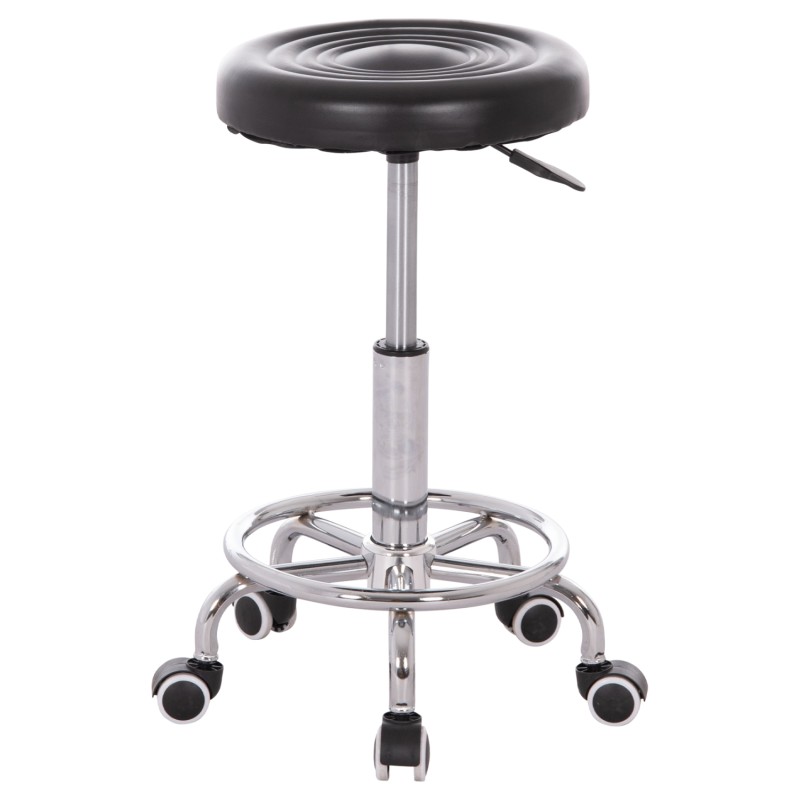 ΣΚΑΜΠΟ ΠΕΡΙΣΤΡΕΦΟΜΕΝΟ ΣΧΕΔΙΑΣΤΗΡΙΟΥ IRIS HM212.21 ΜΑΥΡΟ PU HOMEMARKT Φ32x45-60Υεκ.