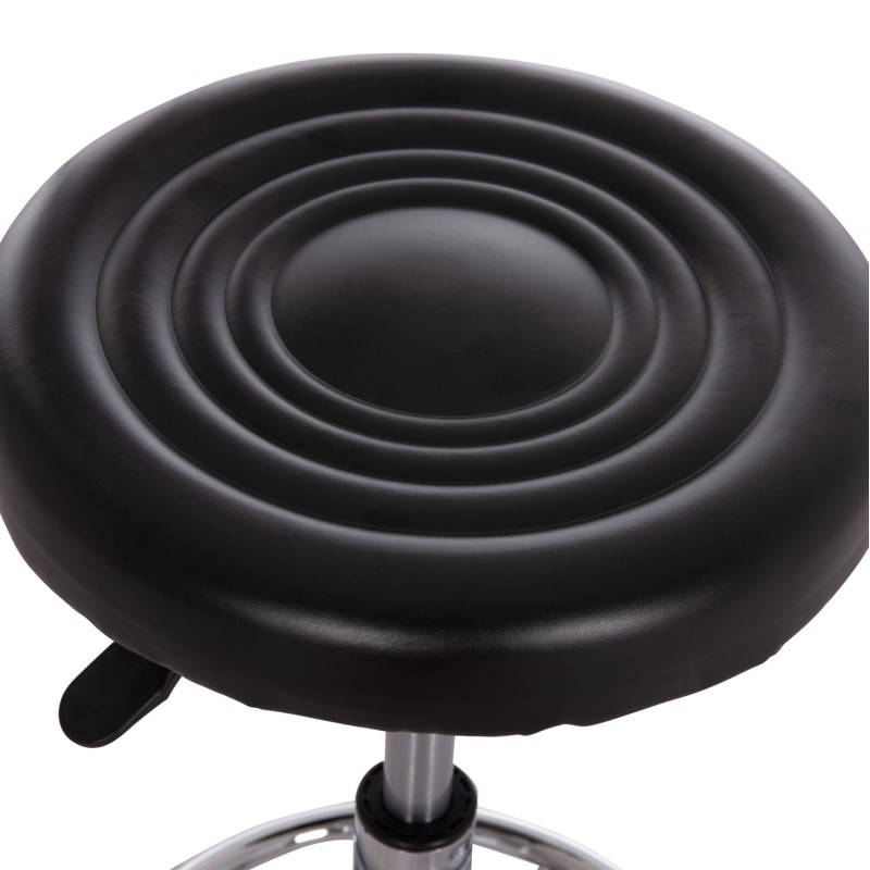 ΣΚΑΜΠΟ ΠΕΡΙΣΤΡΕΦΟΜΕΝΟ ΣΧΕΔΙΑΣΤΗΡΙΟΥ IRIS HM212.21 ΜΑΥΡΟ PU HOMEMARKT Φ32x45-60Υεκ.