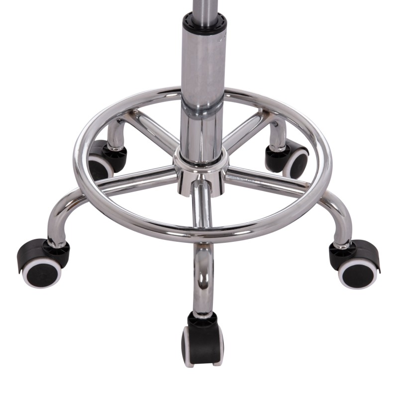 ΣΚΑΜΠΟ ΠΕΡΙΣΤΡΕΦΟΜΕΝΟ ΣΧΕΔΙΑΣΤΗΡΙΟΥ IRIS HM212.21 ΜΑΥΡΟ PU HOMEMARKT Φ32x45-60Υεκ.