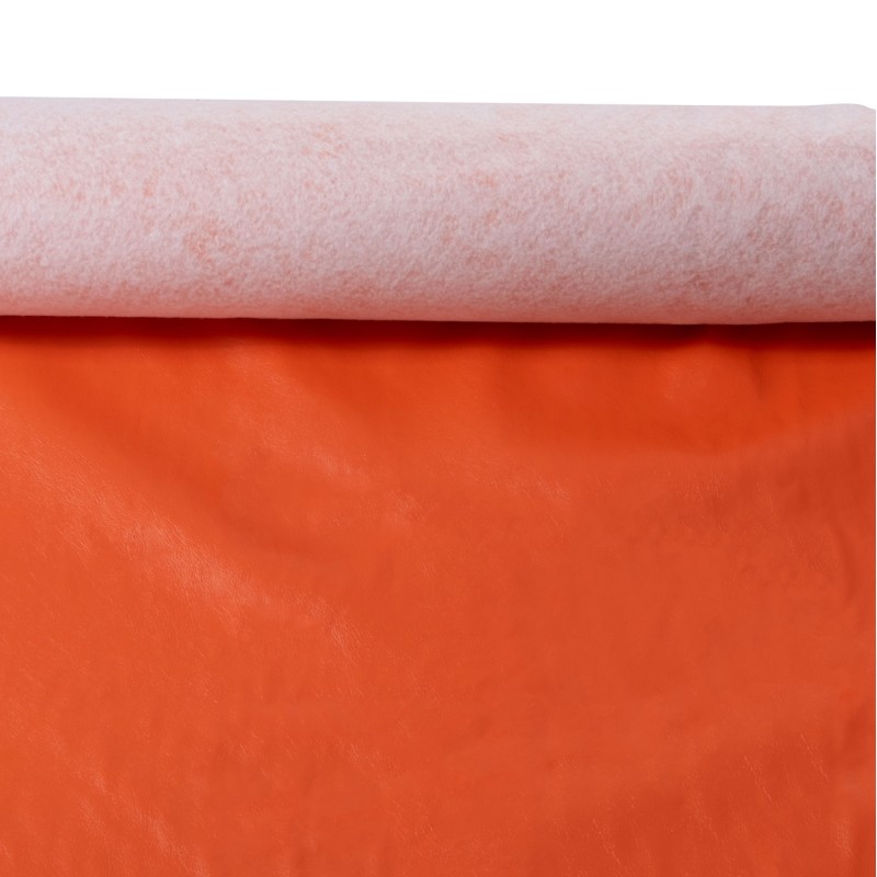 ΔΕΡΜΑΤΙΝΗ ΣΕ ΠΟΡΤΟΚΑΛΙ ΧΡΩΜΑ HM18332.06 147εκ. ΠΛΑΤΟΣ