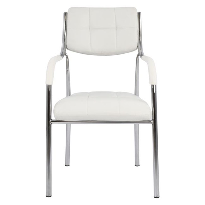 ΚΑΡΕΚΛΑ OBERON ΓΡΑΦΕΙΟΥ HM1018.02 ΑΣΠΡΟ PU 51x52x88Yεκ.