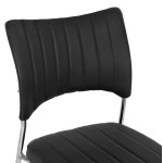 ΚΑΡΕΚΛΑ QUENTI HM1071.01 ΜΑΥΡΗ 47x54x84 εκ.