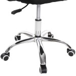 ΚΑΡΕΚΛΑ ΓΡΑΦΕΙΟΥ BRISTONE HM1058.31 ΠΟΔΙ ΧΡΩΜΙΟΥ-ΜΑΥΡΗ 56x53x93Υεκ.