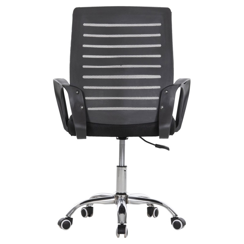 ΚΑΡΕΚΛΑ ΓΡΑΦΕΙΟΥ TRAIL2 HM1193 ΜΑΥΡΟ MESH-ΠΟΔΙ ΧΡΩΜΙΟΥ 62x59x120Yεκ.