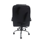 ΚΑΡΕΚΛΑ ΓΡΑΦΕΙΟΥ LAGOM HM1198 ΜΑΥΡO PVC-ΜΕΤΑΛ.ΒΑΣΗ-ΜΑΥΡΟ NYLON ΣΚΕΛΕΤΟΣ 63x51x115Υεκ