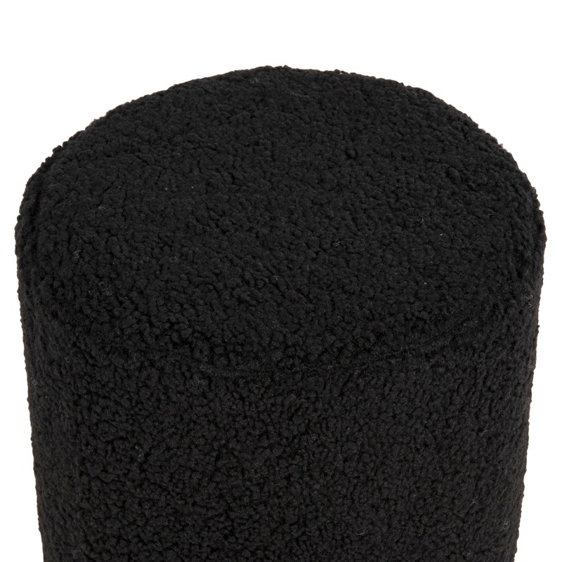 ΣΚΑΜΠΟ LEVY HM8408.24 ΜΠΟΥΚΛΕ ΥΦΑΣΜΑ ΜΑΥΡΟ ΜΕ ΧΡΥΣΗ ΒΑΣΗ Φ35x42Υ εκ.