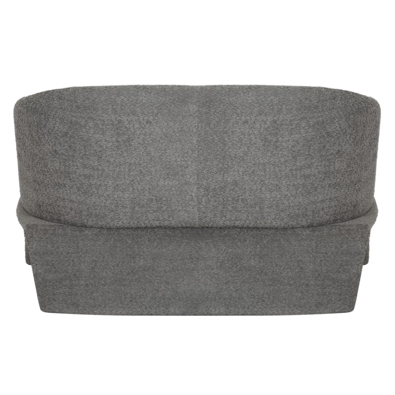 ΚΑΝΑΠΕΣ ΔΙΘΕΣΙΟΣ BEVY2 HM9678.01 ΓΚΡΙ ΜΠΟΥΚΛΕ ΥΦΑΣΜΑ-ΜΕΤΑΛΛΙΚΟΣ ΣΚΕΛΕΤΟΣ 128x72x74Υεκ.