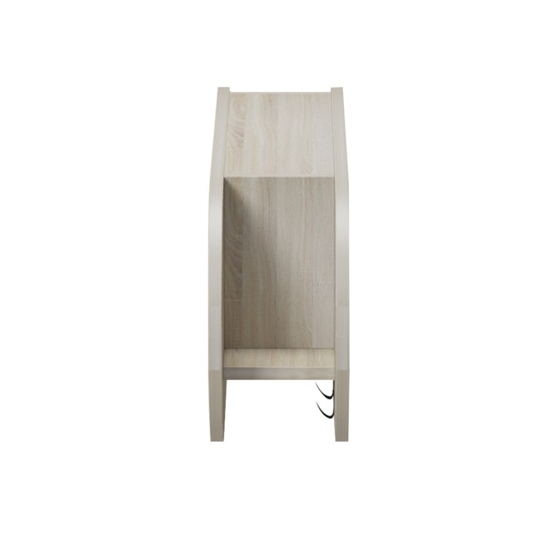 ΚΡΕΜΑΣΤΡΑ ΕΙΣΟΔΟΥ & ΚΛΕΙΣΤΟ ΡΑΦΙ STOR HM18078.01 ΜΕΛΑΜΙΝΗ ΛΕΥΚΗ 84x15.5x28.5Υεκ