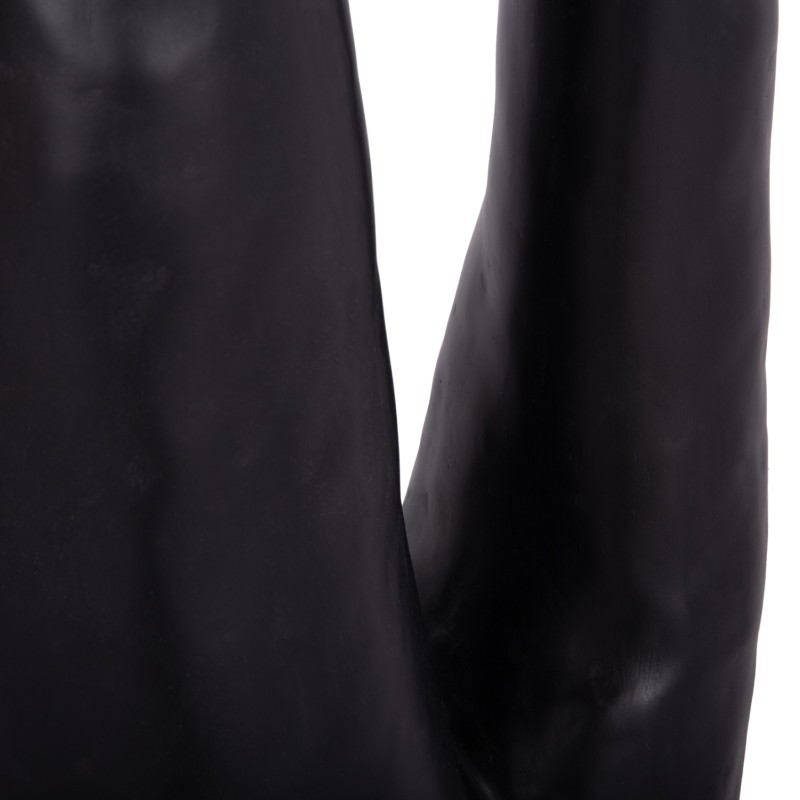 ΔΙΑΚΟΣΜΗΤΙΚΟ ΦΩΤΙΣΤΙΚΟ ΔΑΠΕΔΟΥ TUSKEN HM4702.01 FIBER CEMENT-ΜΑΥΡΟ 50x43x145Υεκ.