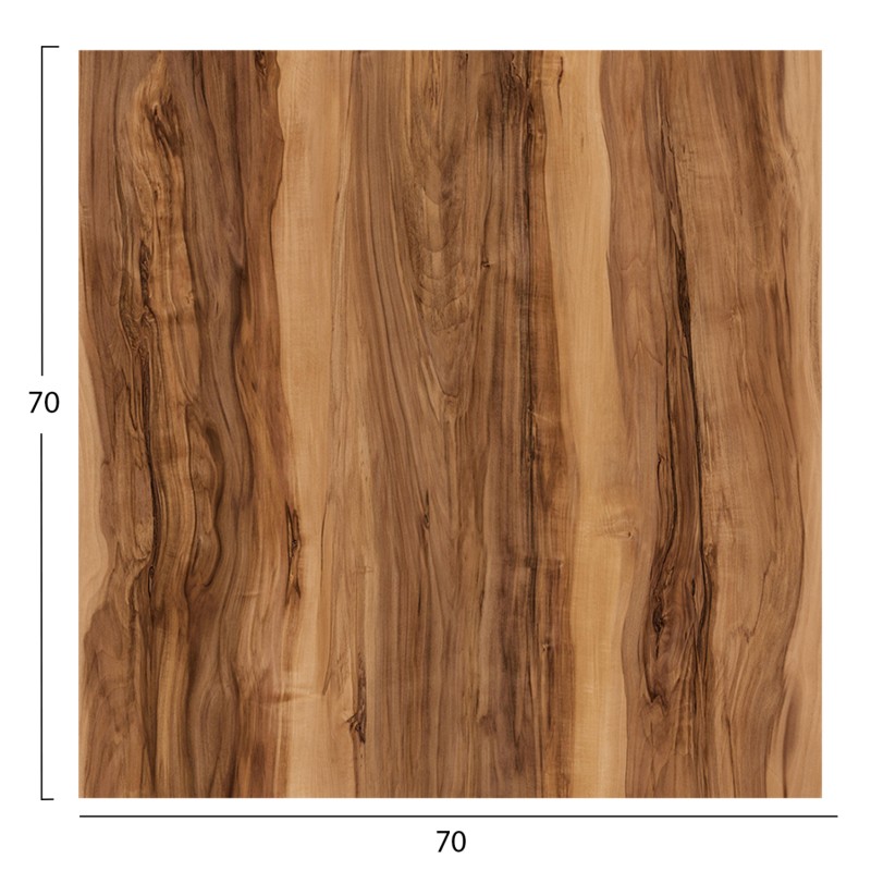 ΕΠΙΦΑΝΕΙΑ ΤΡΑΠΕΖΙΟΥ ΤΕΤΡΑΓΩΝΗ HPL HM5838.30 INDIAN SHEESHAM 70x70εκ