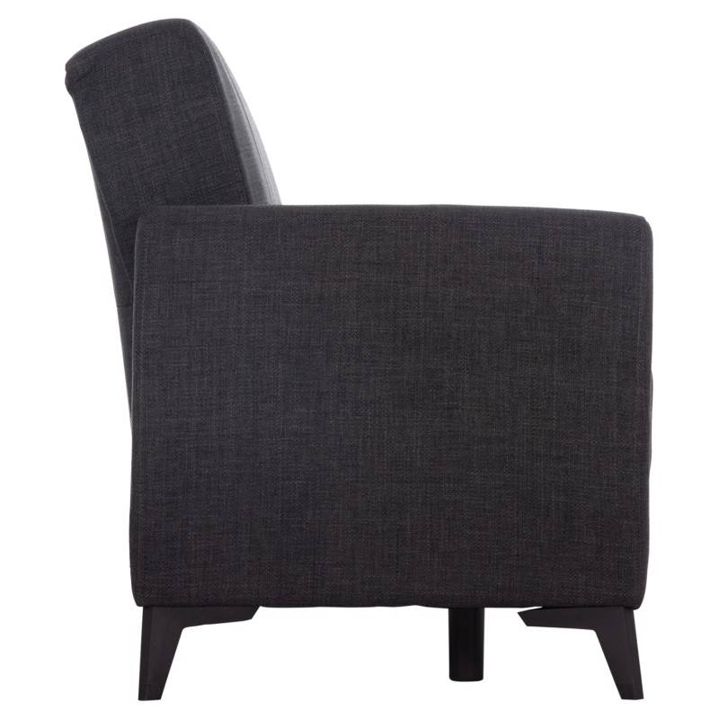 ΚΑΝΑΠΕΣ ΚΡΕΒΑΤΙ ΜΕ ΑΠΟΘ.ΧΩΡΟ ΔΙΘΕΣΙΟΣ NIKKO HM3293.01 ΓΚΡΙ ΥΦΑΣΜΑ 144x75x84Υεκ.