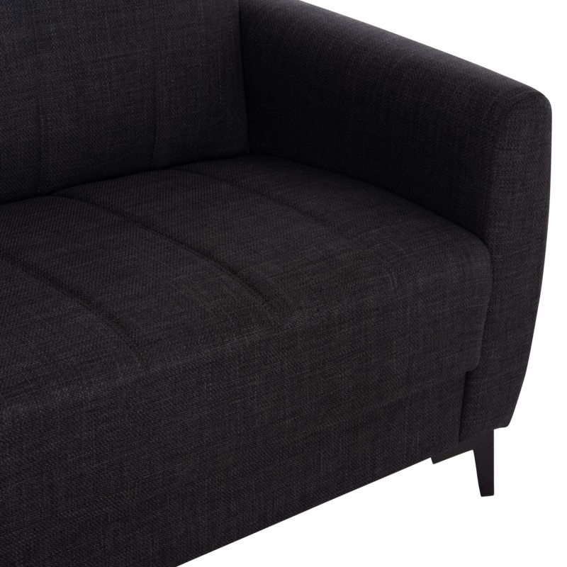 ΚΑΝΑΠΕΣ ΚΡΕΒΑΤΙ ΜΕ ΑΠΟΘ.ΧΩΡΟ ΔΙΘΕΣΙΟΣ NIKKO HM3293.01 ΓΚΡΙ ΥΦΑΣΜΑ 144x75x84Υεκ.